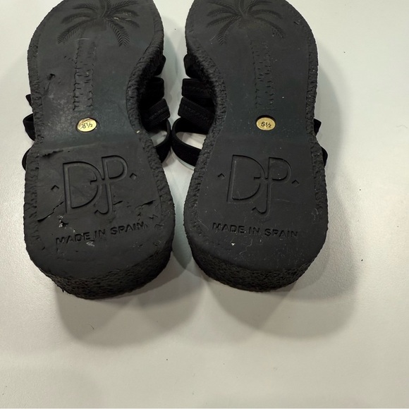 Donald J. Pliner Strappy Black Sandals Women’s Size 5.5 - Picture 9 of 10